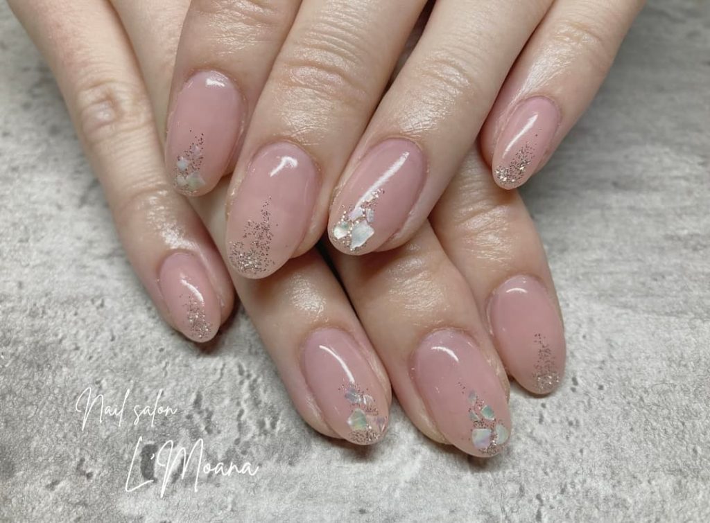 お客様nail?? ??by @lmoana_arisa.◆Hand＊ワンカラー+10本アート(120分) ¥5,900.⫘⫘⫘⫘⫘⫘⫘⫘⫘⫘⫘⫘⫘Nail salon L&