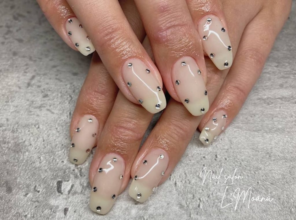 お客様nail?? ??by @lmoana_arisa.◆Hand＊ワンカラー+10本アート ¥5,900.⫘⫘⫘⫘⫘⫘⫘⫘⫘⫘⫘⫘⫘Nail salon L&